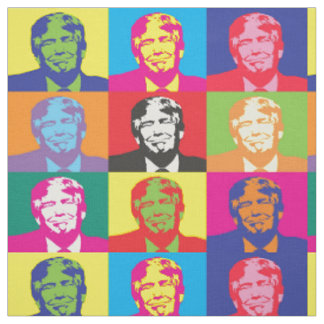President grappige Donald Trump van Amerika. Pop Stof
