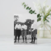 President Harding Golf Foursome, jaren 20 Briefkaart (Staand voorkant)