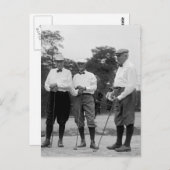 President Harding Golf Foursome, jaren 20 Briefkaart (Voorkant / Achterkant)