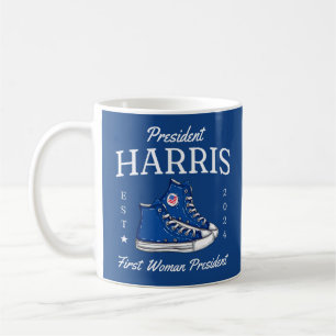 President Harris 2024 Eerste vrouw President Koffiemok