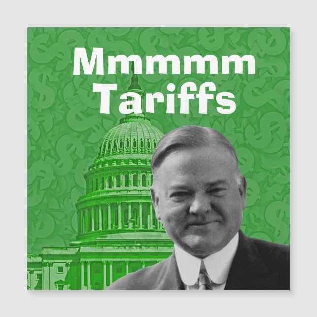 President Herbert Hoover Tarieven (Voorkant)