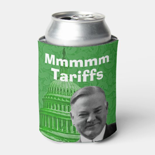 President Herbert Hoover Tariffs Blikjeskoeler (Blikje Voorkant)