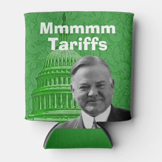 President Herbert Hoover Tariffs Blikjeskoeler (Voorkant)