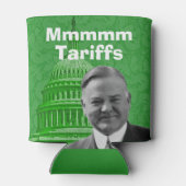 President Herbert Hoover Tariffs Blikjeskoeler (Achterkant)