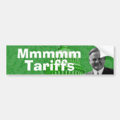 President Herbert Hoover Tariffs Bumpersticker (Voorkant)