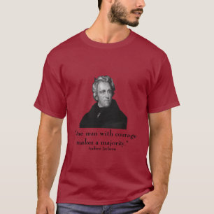 President Jackson en citaat T-shirt
