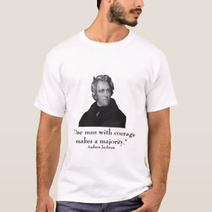 President Jackson en citaat T-shirt