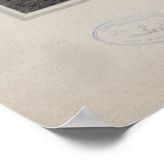 PRESIDENT JAMES ABRAM GARFIELD en familie Poster (Hoek)