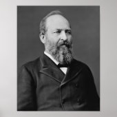President James Garfield Poster (Voorkant)