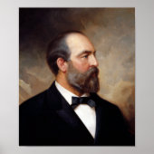President James Garfield Poster (Voorkant)