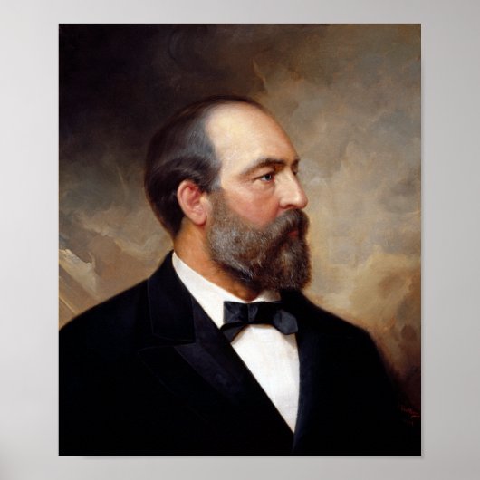 President James Garfield Poster (Voorkant)