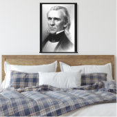President James K. Polk, c_America Grows_Afbeeldin Canvas Afdruk (Insitu (Slaapkamer))