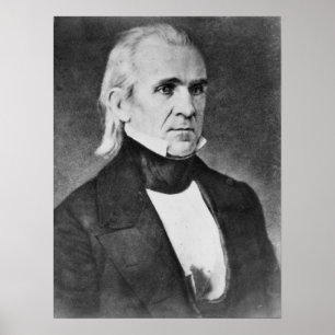  President James K. Polk Poster