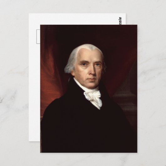 President James Madison Briefkaart (Voorkant / Achterkant)