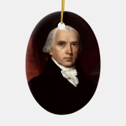 President James Madison Ornament (Voorkant)