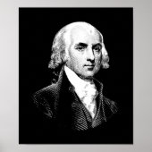 President James Madison Poster (Voorkant)