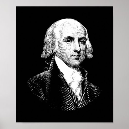 President James Madison Poster (Voorkant)