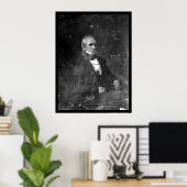 President James Polk Daguerreotype 1849 Poster (Thuiskantoor)