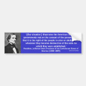 President Jefferson Davis Bumper 8 Bumpersticker (Voorkant)