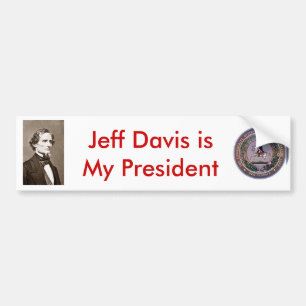 President Jefferson Davis Bumpersticker
