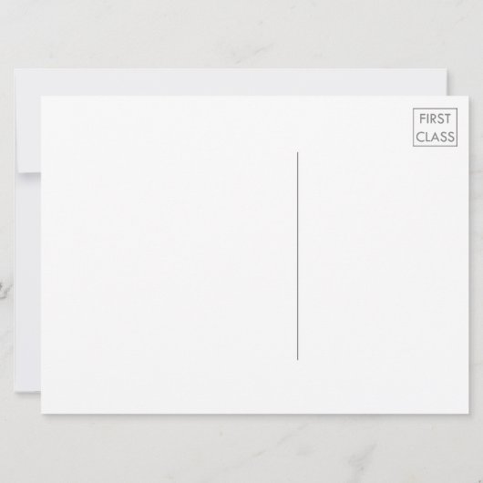 President Joe Biden 2021 Portret groot Briefkaart (Achterkant)