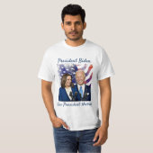 President Joe Biden en VP Kamala Harris 2020 T-shirt (Voorkant volledig)