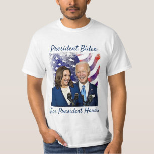 President Joe Biden en VP Kamala Harris 2020 T-shirt