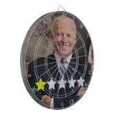 President Joe Biden Goedkeuringsbeoordeling Dartbord (Voorkant Links)