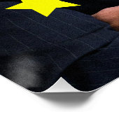 President Joe Biden Goedkeuringsbeoordeling Perfect Poster (Hoek)