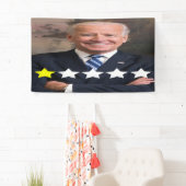President Joe Biden Goedkeuringsbeoordeling Spandoek (Insitu)
