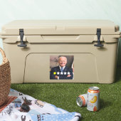 President Joe Biden Goedkeuringsbeoordeling Sticker (Koeler)