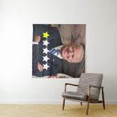 President Joe Biden Goedkeuringsbeoordeling Wandkleed (In Situ (horizontaal))