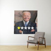 President Joe Biden Goedkeuringsbeoordeling Wandkleed (In situ)
