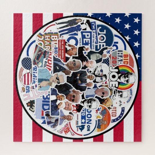 President Joe Biden Legpuzzel (Horizontaal)