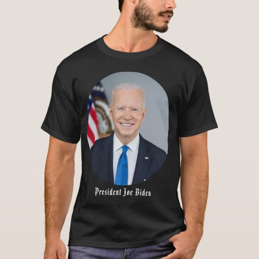 President Joe Biden Officiële 2021 Portrait Unisex T-shirt (Voorkant)