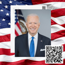 President Joe Biden Officiële 2021 Portret