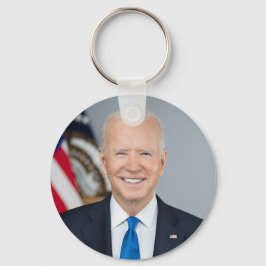 President Joe Biden Officiële 2021 Portret Sleutelhanger