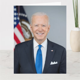 President Joe Biden Officiële Verjaardag Kaart