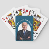 President Joe Biden Pokerkaarten (Achterkant)