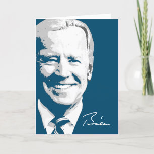 President Joe Biden Signature Kaart