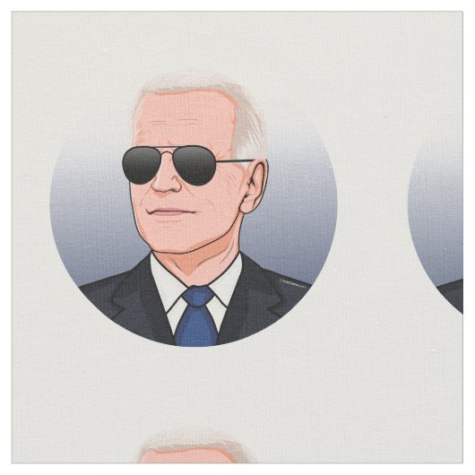 President Joe Biden Stof (Close Up)