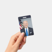 President Joe Biden White House Portrait   Badge (Handheld)