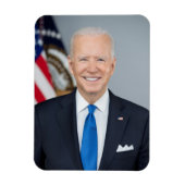 President Joe Biden White House Portrait Magnet Magneet (Verticaal)