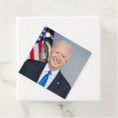 President Joe Biden White House Portret Bedankjes Labels (In situ)
