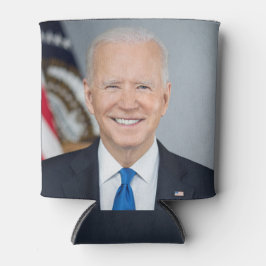 President Joe Biden White House Portret Bottle Blikjeskoeler