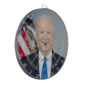 President Joe Biden White House Portret Dartbord (Voorkant Links)