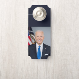 President Joe Biden White House Portret Deeg Ha Deurhanger