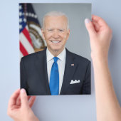 President Joe Biden White House Portret Flyer (Hand)