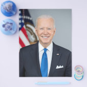 President Joe Biden White House Portret Flyer (Enkel)