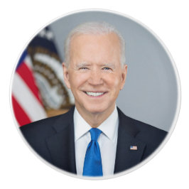 President Joe Biden White House Portret Keramische Knop
